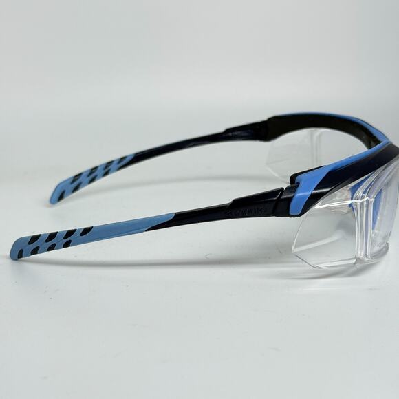 ARMOURX Eyeglasses Frames Full Rim Navy Columbia Blue H19583 - Picture 4 of 7